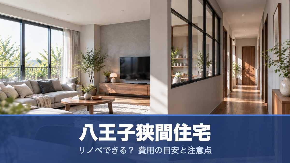 八王子狭間住宅のリノベーションのイメージ画像