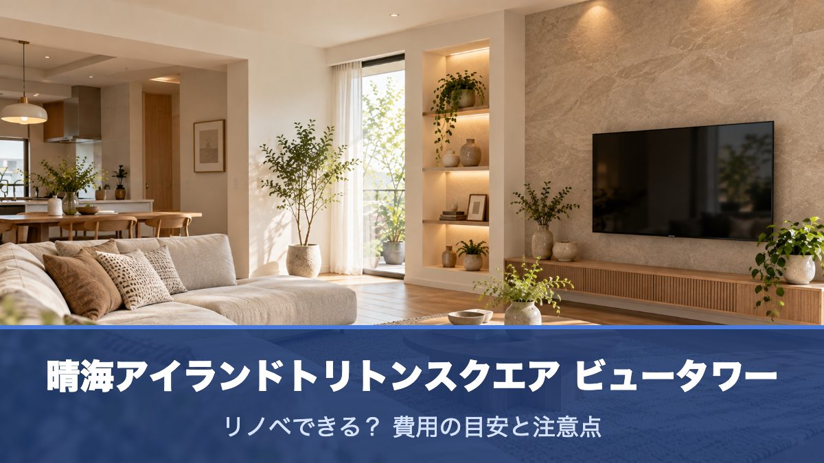 晴海アイランドトリトンスクエア ビュータワーのリノベーションのイメージ画像