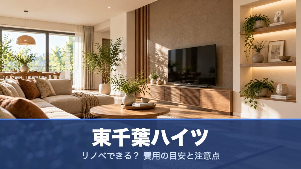 東千葉ハイツのリノベーションのイメージ画像