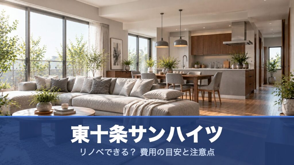 東十条サンハイツのリノベーションのイメージ画像