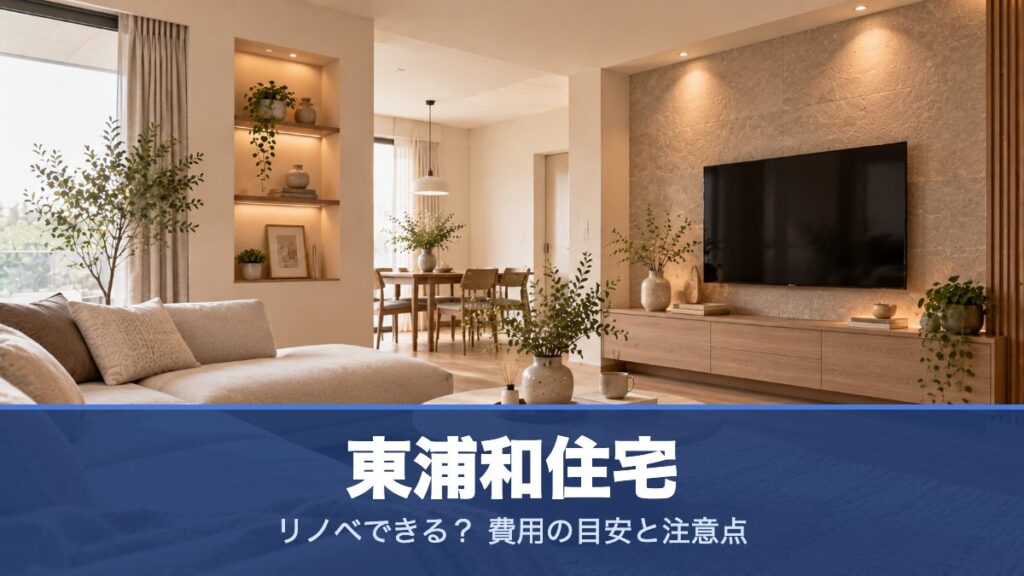 東浦和住宅のリノベーションのイメージ画像
