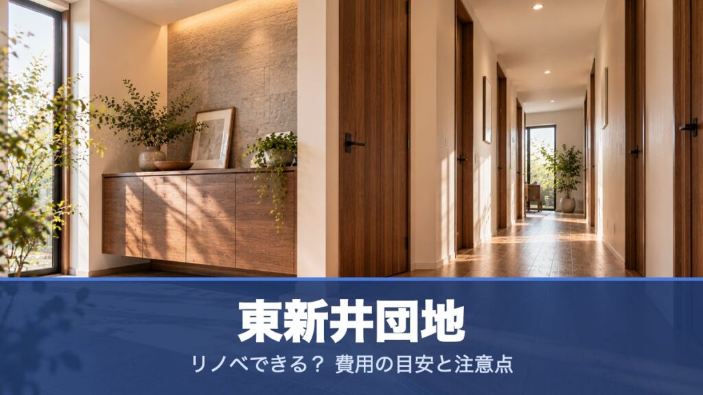 東新井団地のリノベーションのイメージ画像