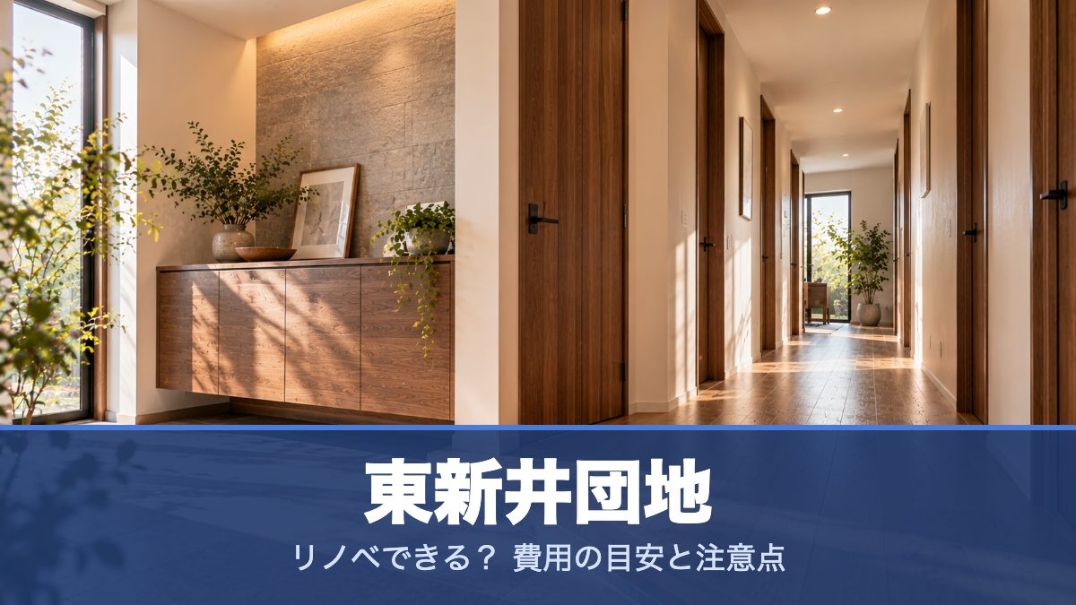 東新井団地のリノベーションのイメージ画像