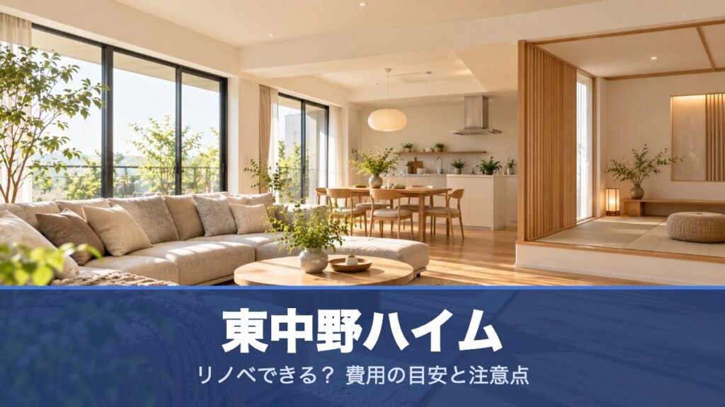 東中野ハイムのリノベーションのイメージ画像