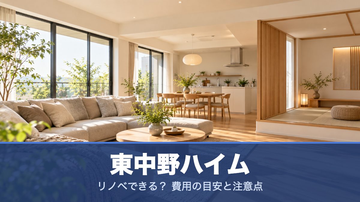 東中野ハイムのリノベーションのイメージ画像