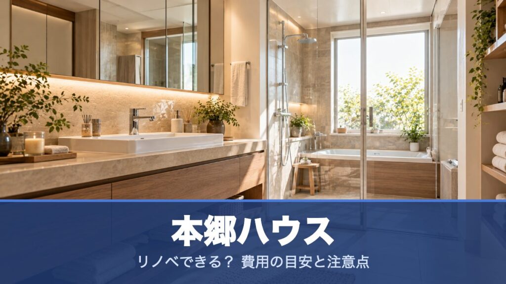 本郷ハウスのリノベーションのイメージ画像