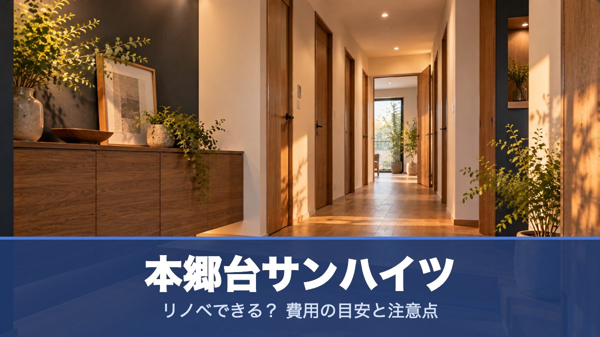 本郷台サンハイツのリノベーションのイメージ画像