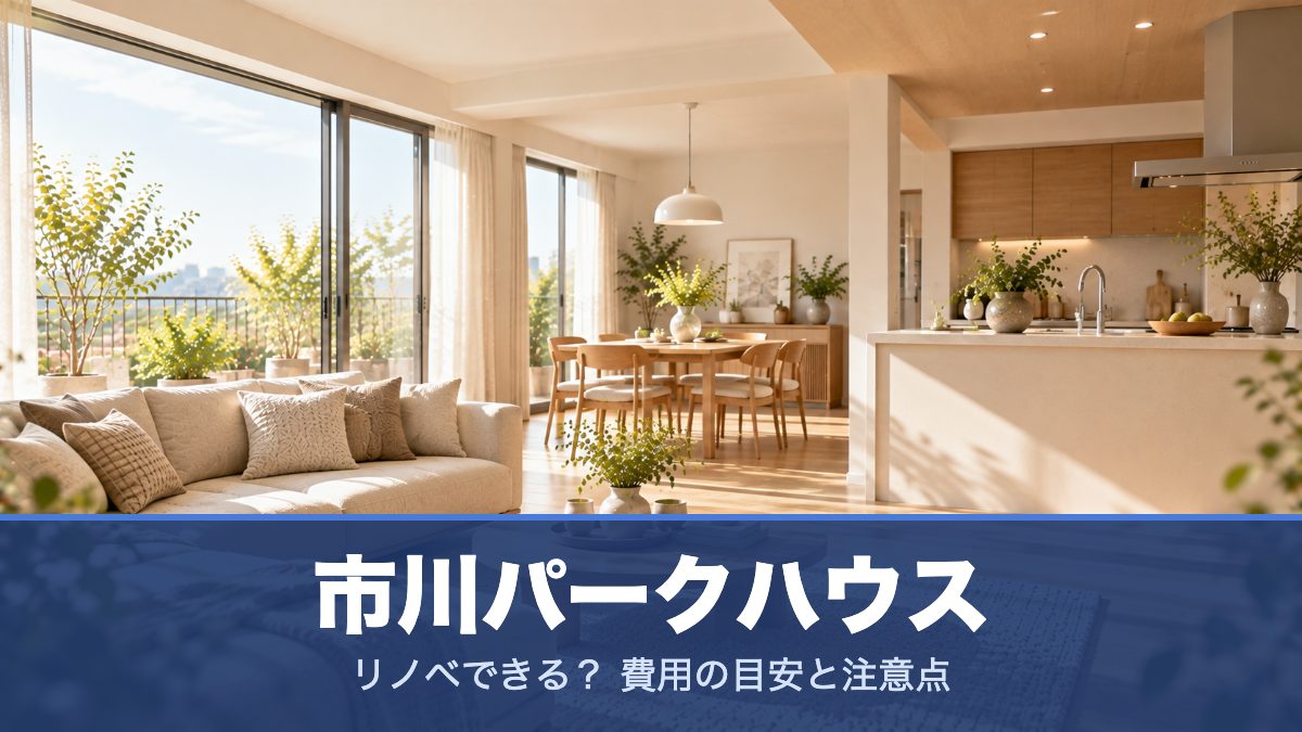 市川パークハウスのリノベーションのイメージ画像