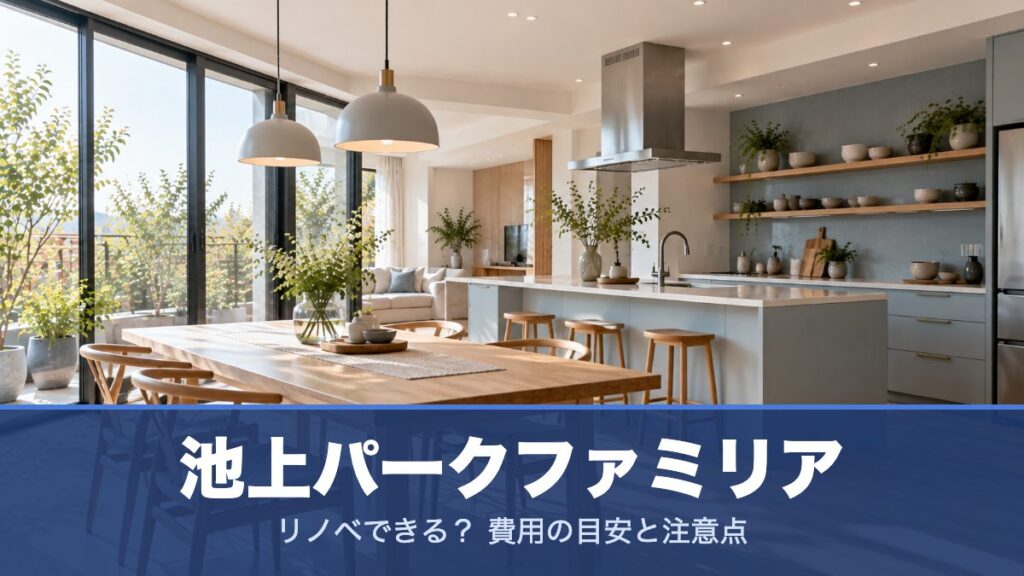 池上パークファミリアのリノベーションのイメージ画像