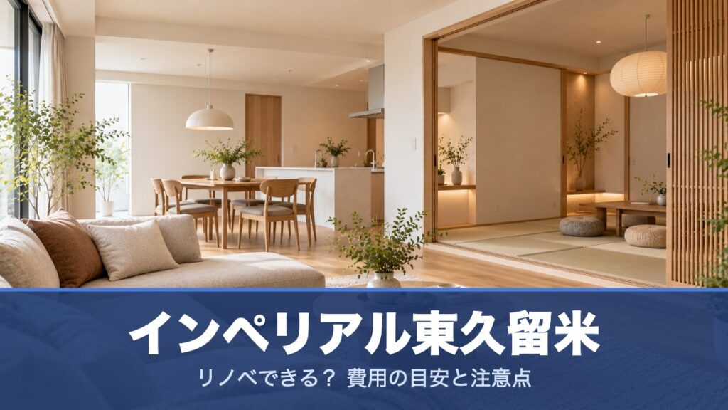 インペリアル東久留米のリノベーションのイメージ画像