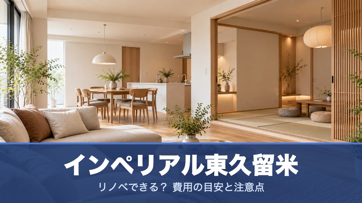 インペリアル東久留米のリノベーションのイメージ画像