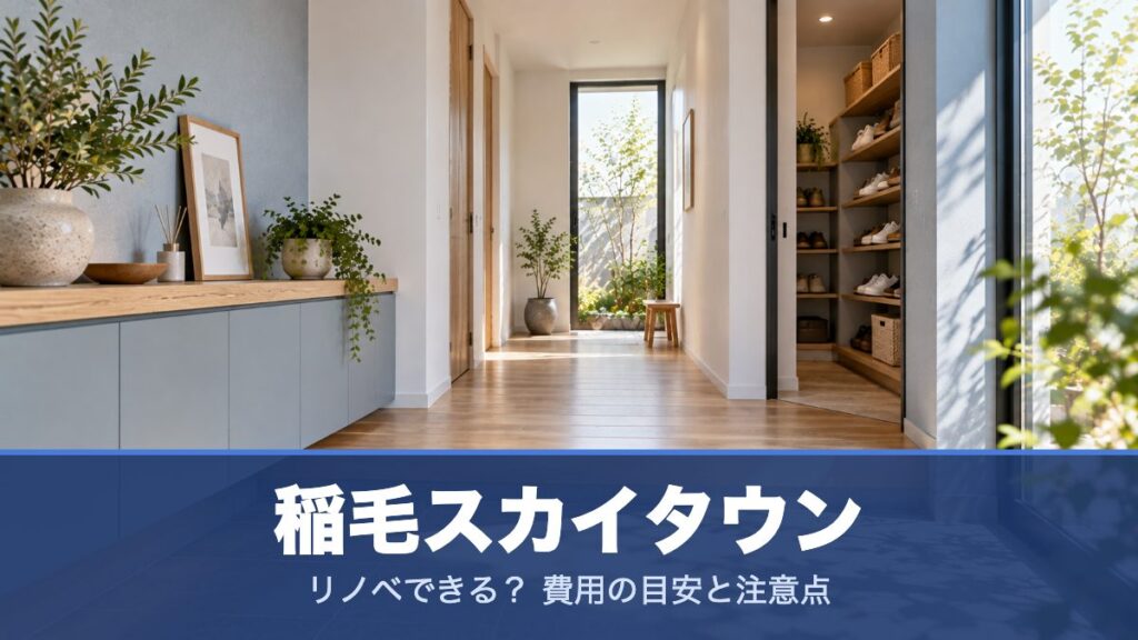稲毛スカイタウンのリノベーションのイメージ画像