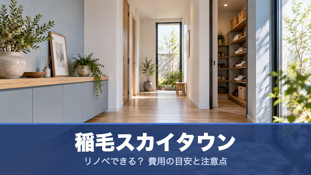 稲毛スカイタウンのリノベーションのイメージ画像