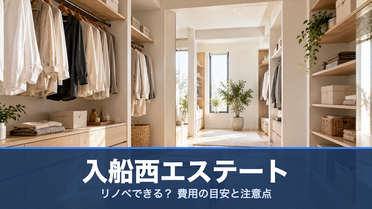 入船西エステートの室内イメージ