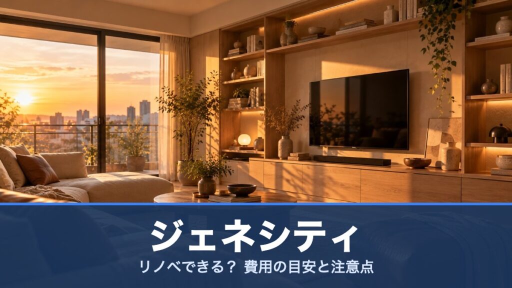 ジェネシティの室内イメージ