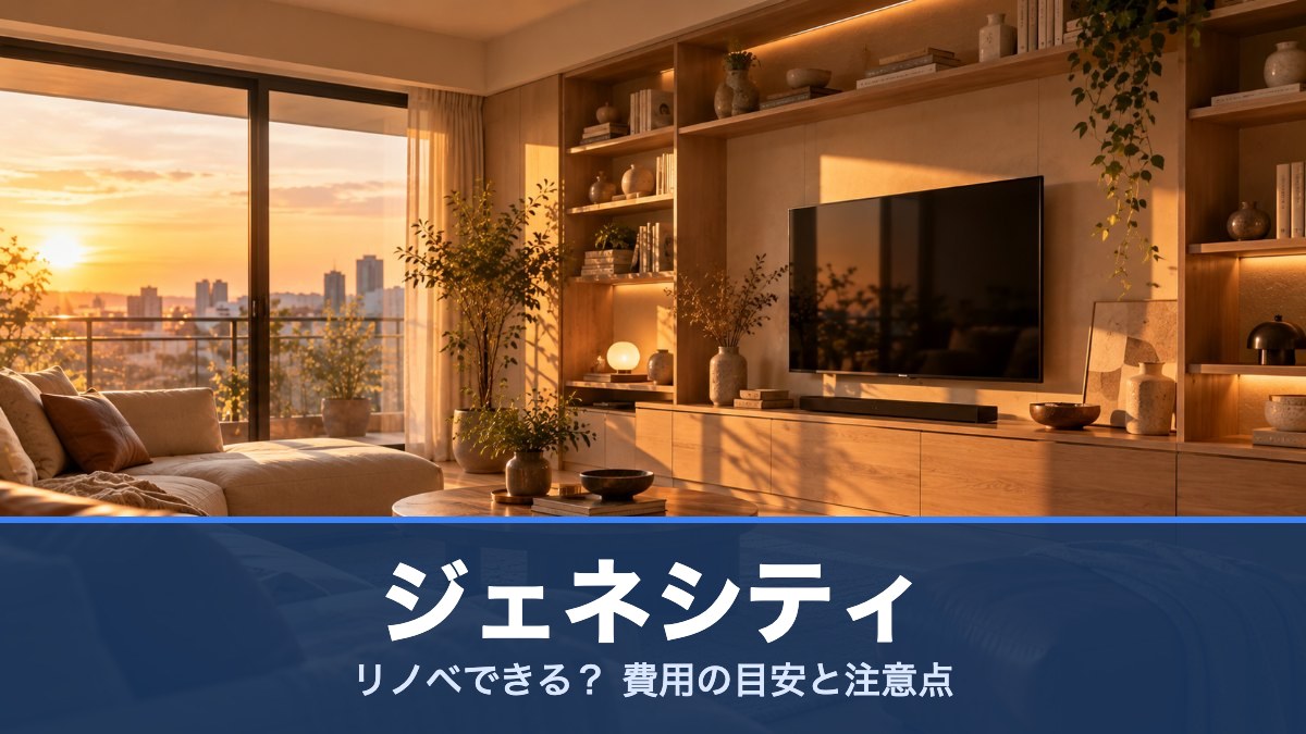 ジェネシティの室内イメージ