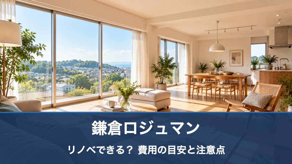 鎌倉ロジュマンのリノベ・リフォーム
