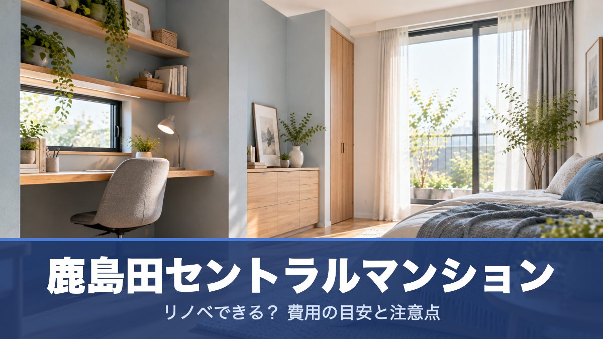 鹿島田セントラルマンションのリノベーションのイメージ画像