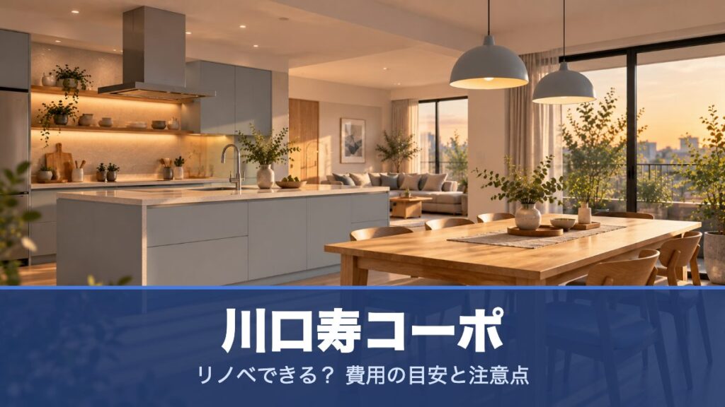 川口寿コーポのリノベーションのイメージ画像
