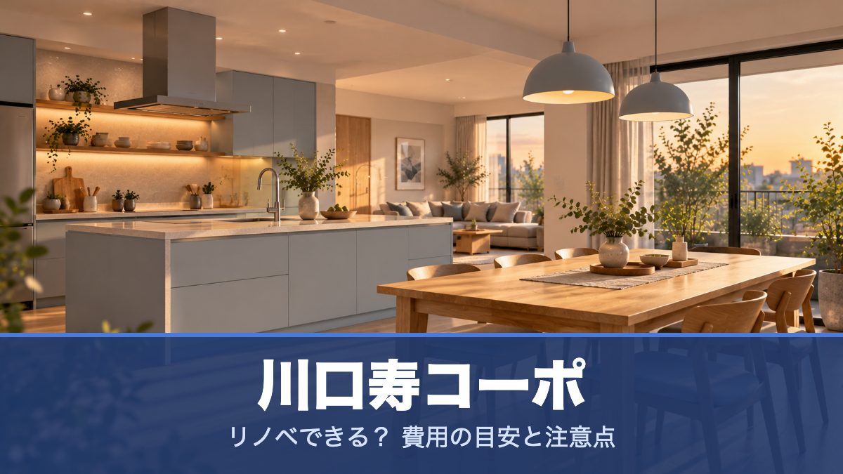 川口寿コーポのリノベーションのイメージ画像