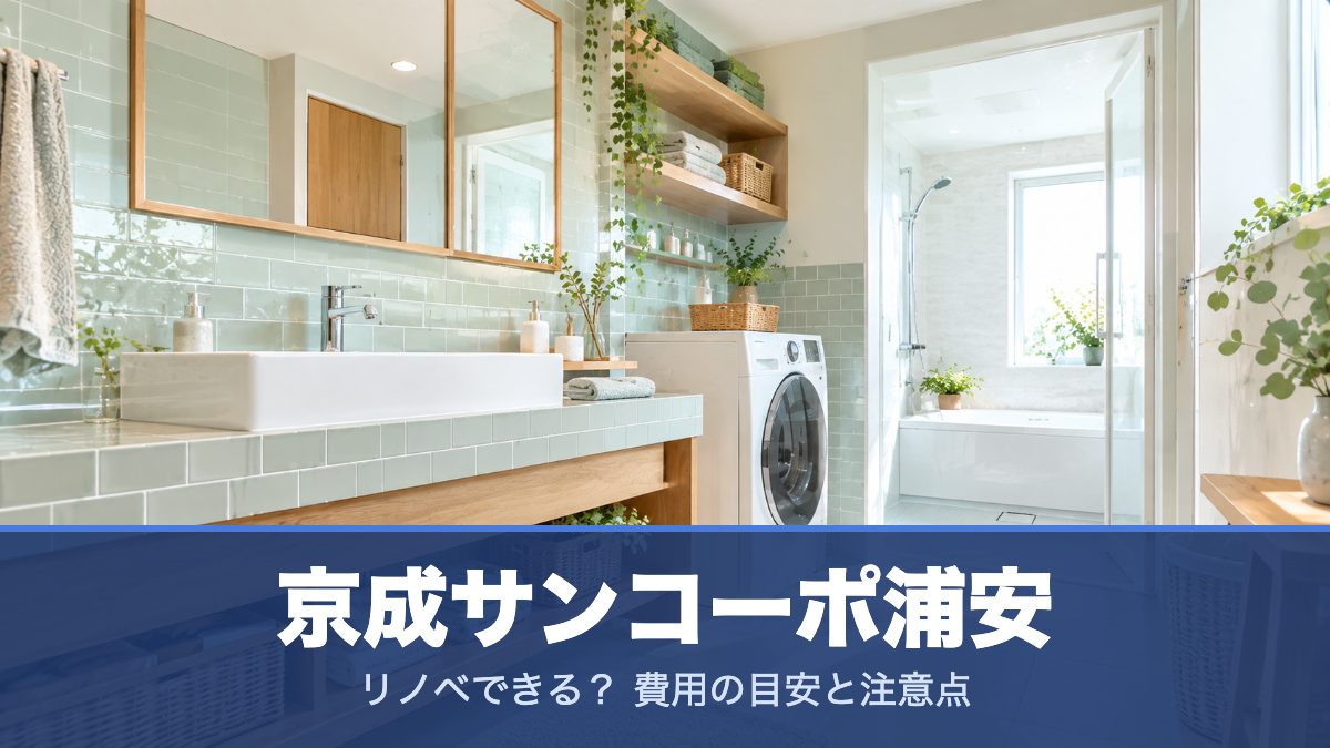 京成サンコーポ浦安のリノベーションのイメージ画像