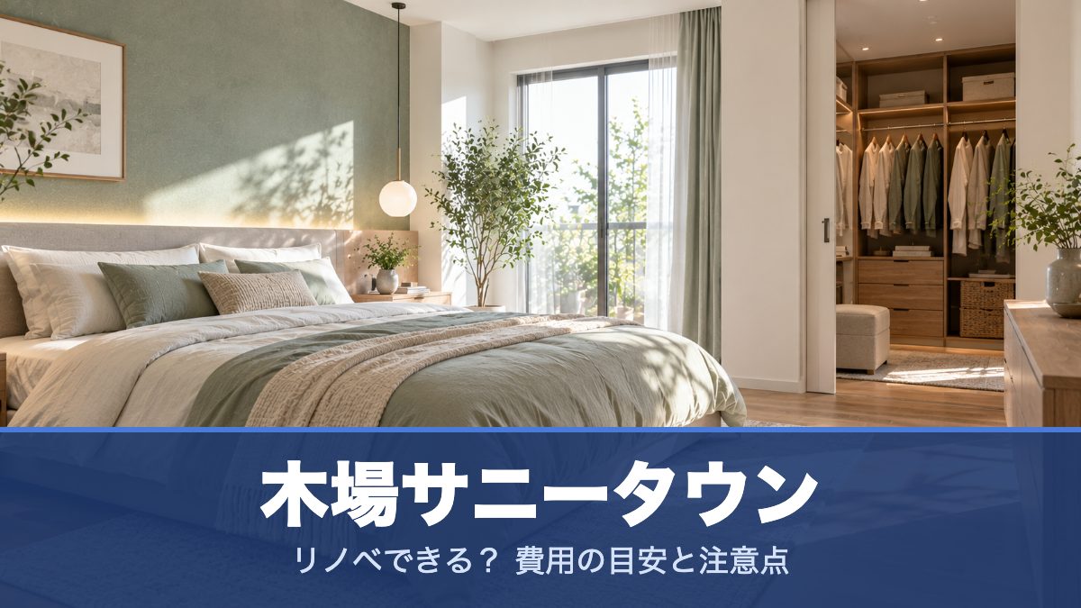 木場サニータウンのリノベーションのイメージ画像