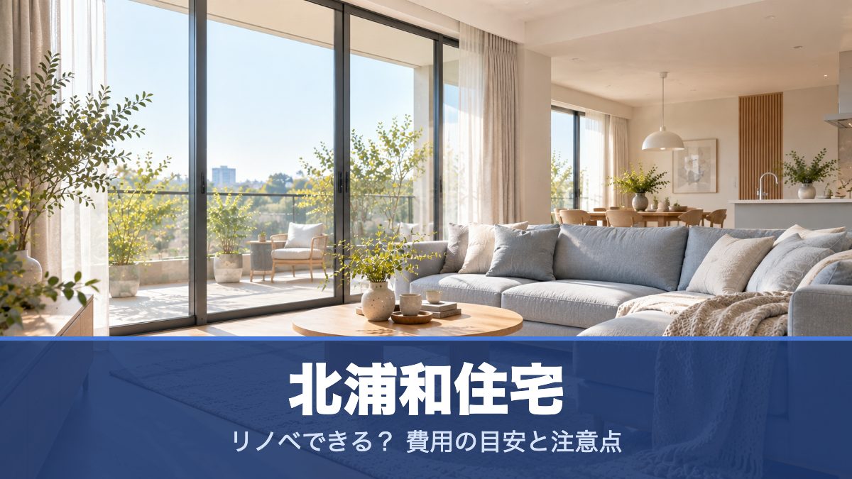 北浦和住宅のリノベーションのイメージ画像