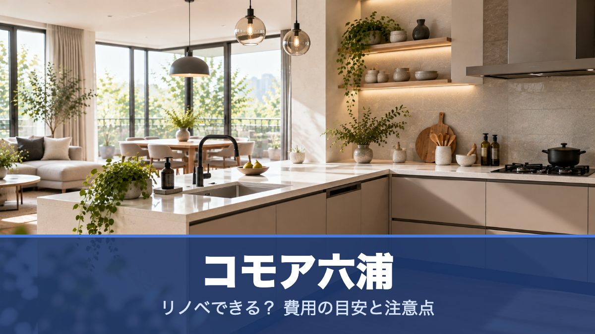 コモア六浦のリノベーションのイメージ画像