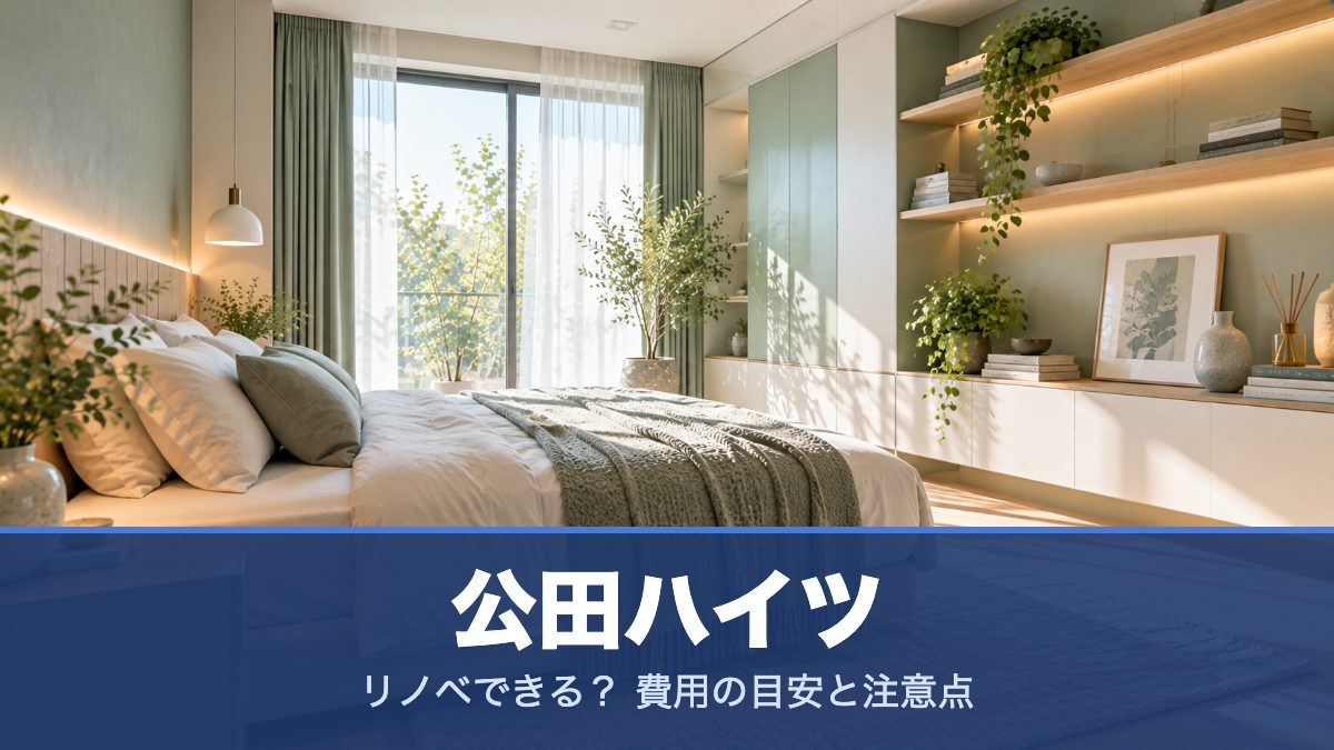 公田ハイツのリノベーションのイメージ画像