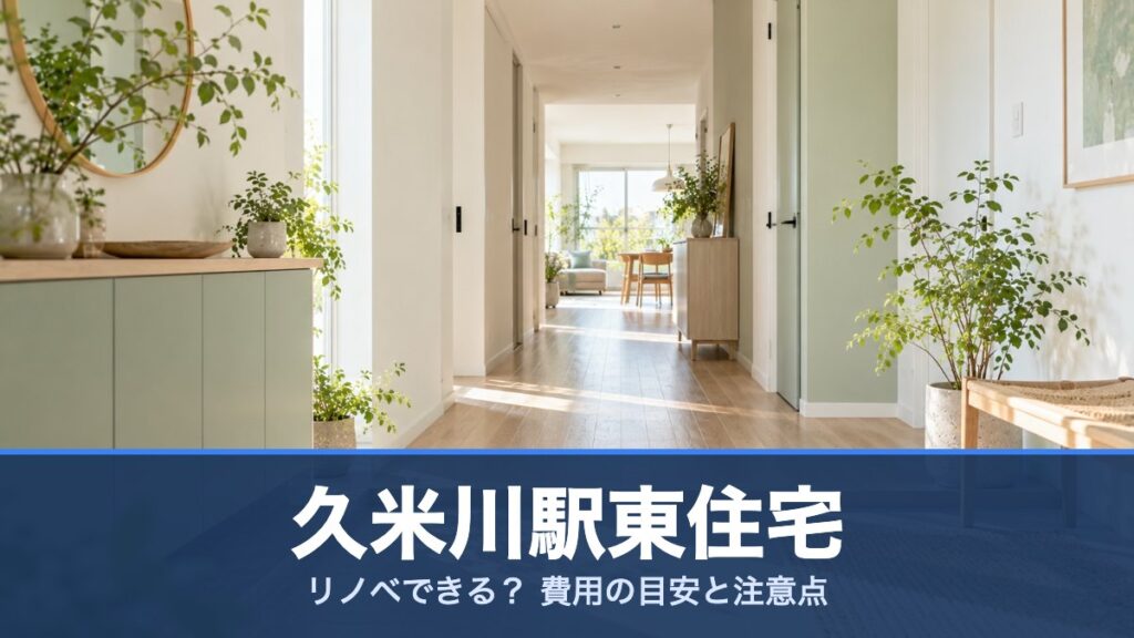 久米川駅東住宅の室内イメージ