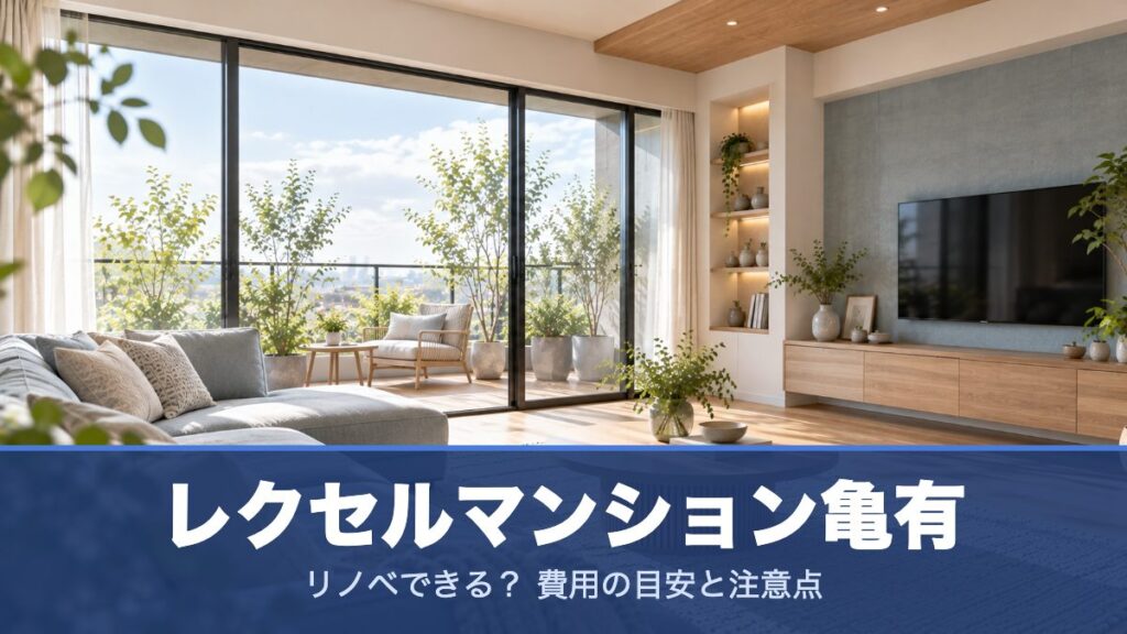 レクセルマンション亀有のリノベーションのイメージ画像