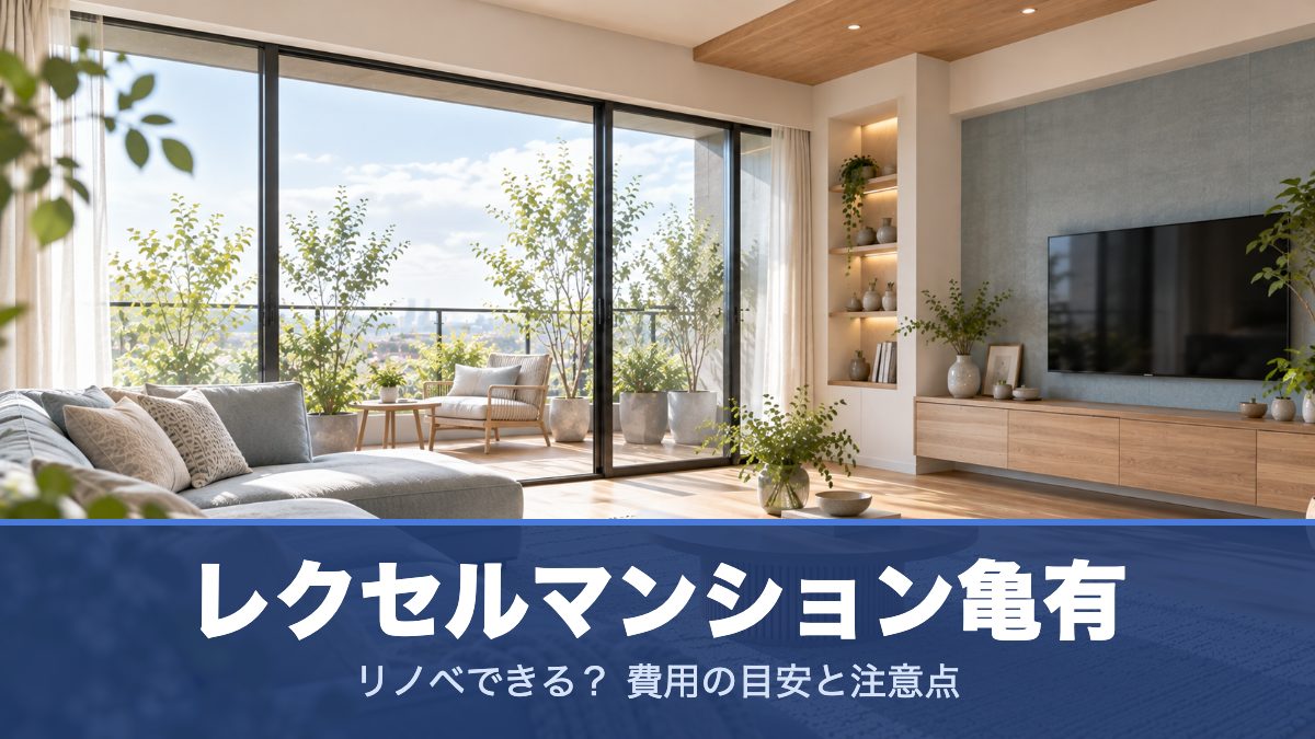 レクセルマンション亀有のリノベーションのイメージ画像