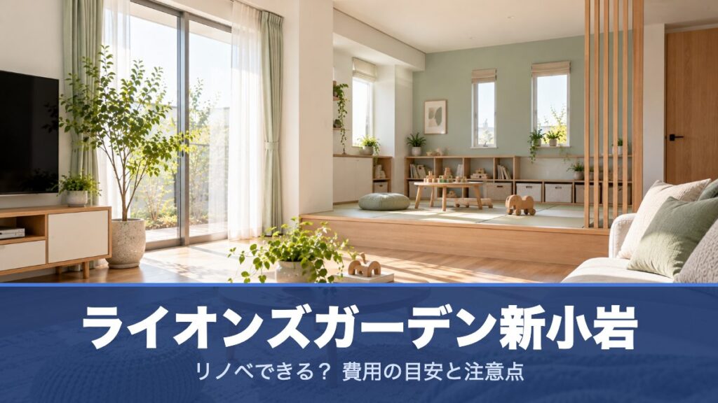 ライオンズガーデン新小岩のリノベーションのイメージ画像