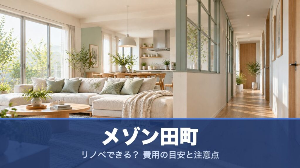 メゾン田町のリノベーションのイメージ画像