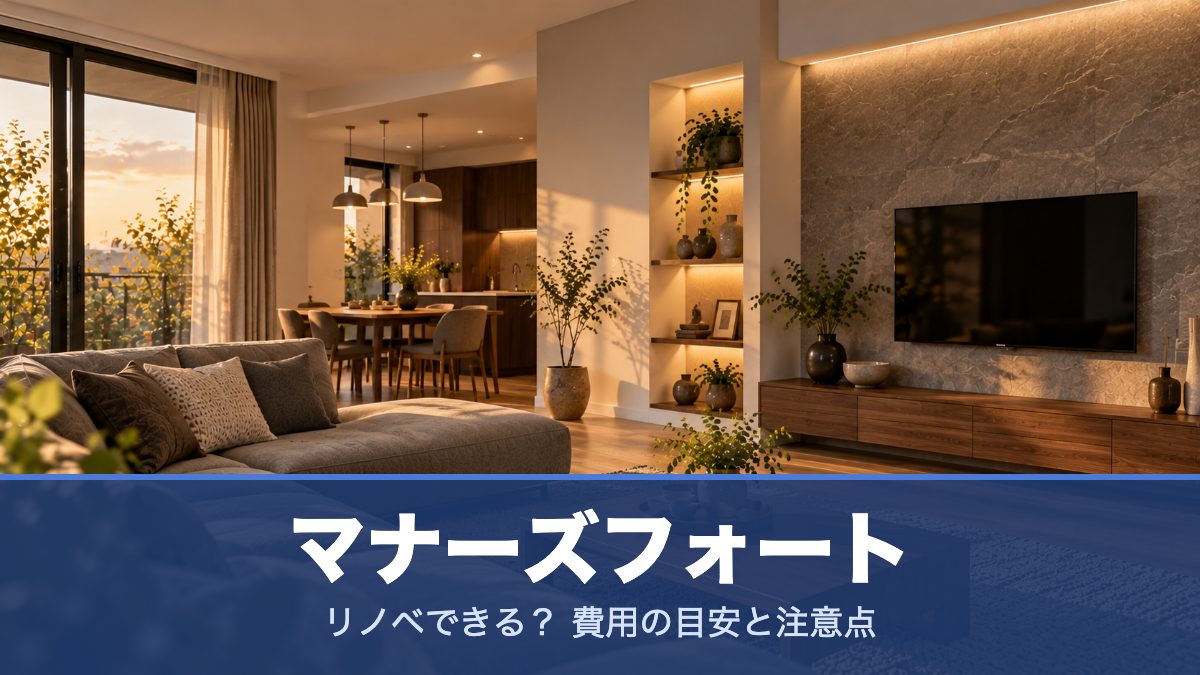 マナーズフォートのリノベーションのイメージ画像