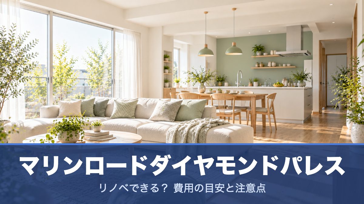 マリンロードダイヤモンドパレスのリノベーションのイメージ画像