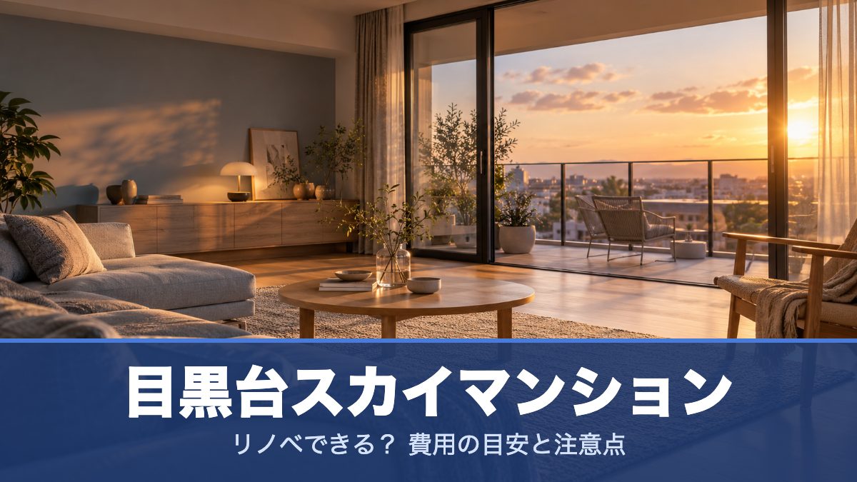 目黒台スカイマンションのリノベーションのイメージ画像