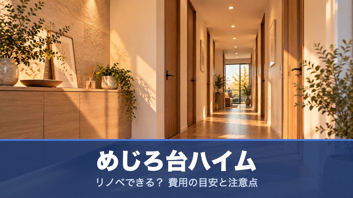 めじろ台ハイムのリノベーションのイメージ画像