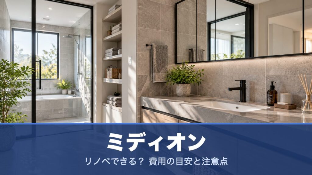 ミディオンのリノベーションのイメージ画像