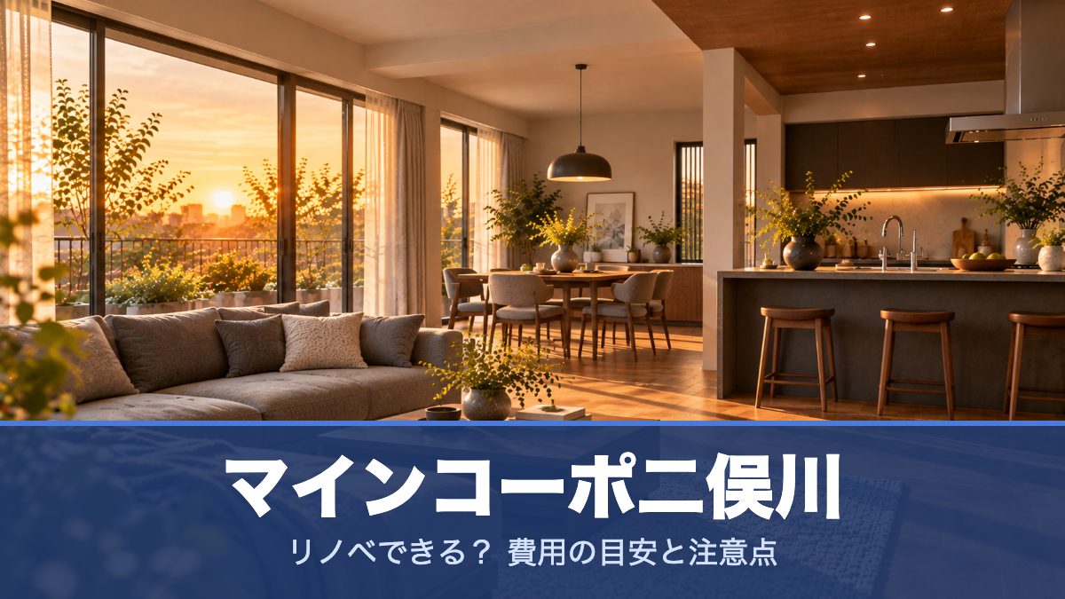 マインコーポ二俣川のリノベーションのイメージ画像