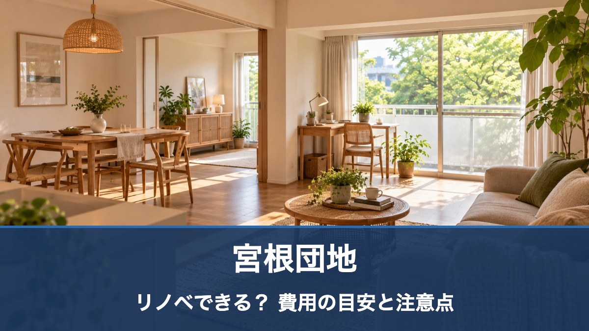 宮根団地のリノベ・リフォーム