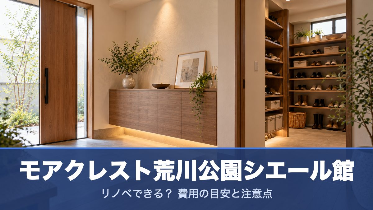 モアクレスト荒川公園シエール館のリノベーションのイメージ画像