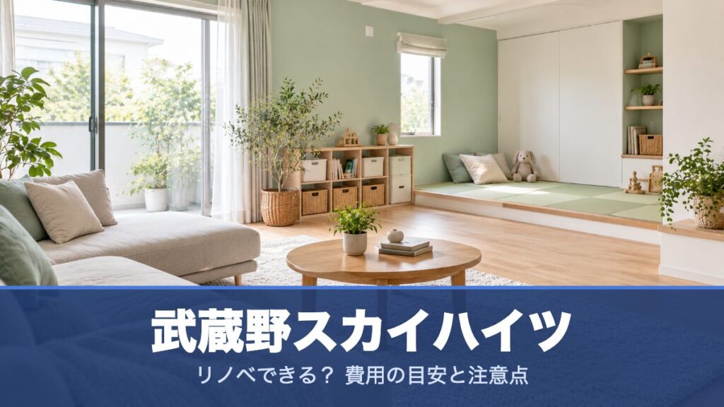武蔵野スカイハイツのリノベーションのイメージ画像