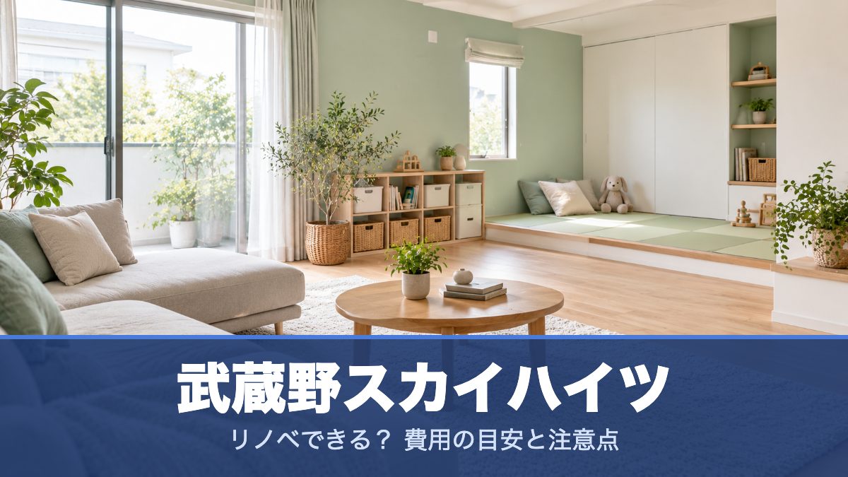 武蔵野スカイハイツのリノベーションのイメージ画像