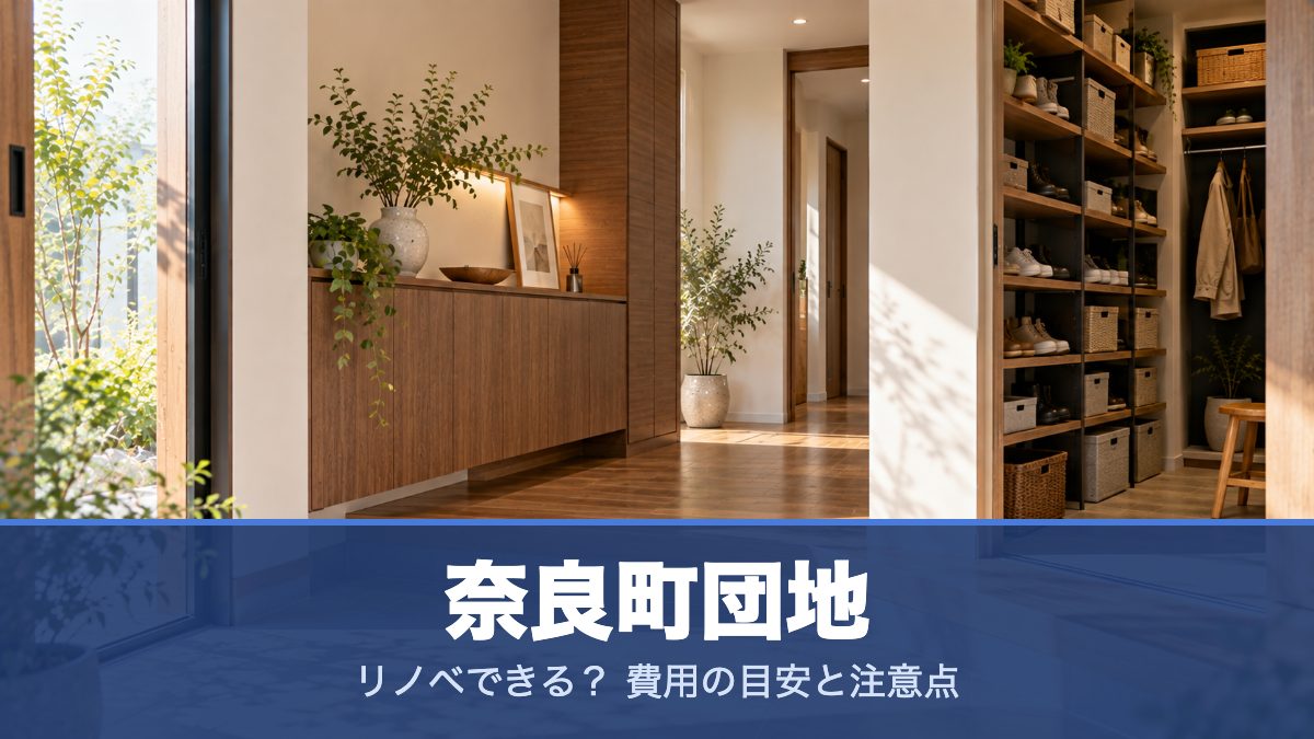 奈良町団地のリノベーションのイメージ画像