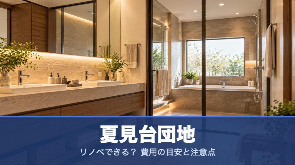 夏見台団地のリノベーションのイメージ画像