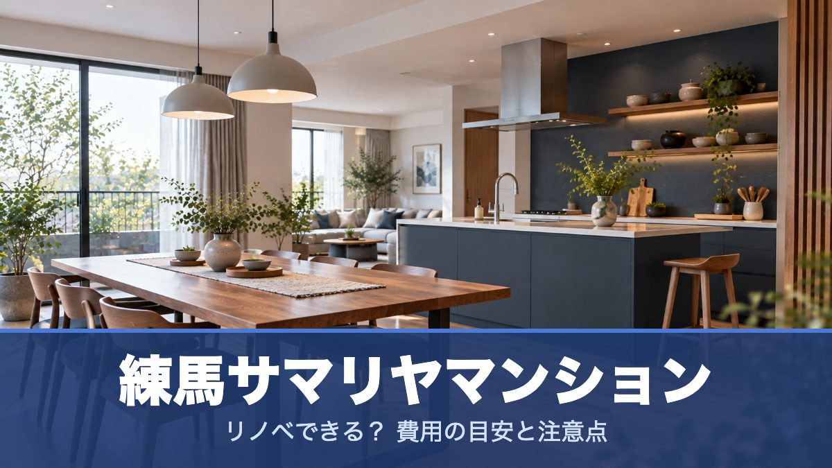 練馬サマリヤマンションのリノベーションのイメージ画像