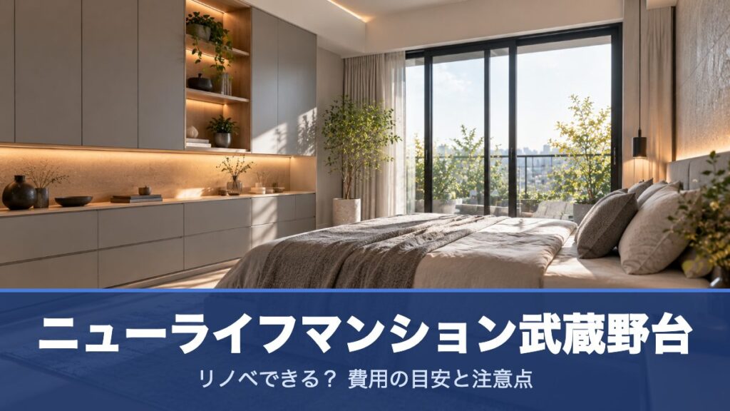 ニューライフマンション武蔵野台のリノベーションのイメージ画像