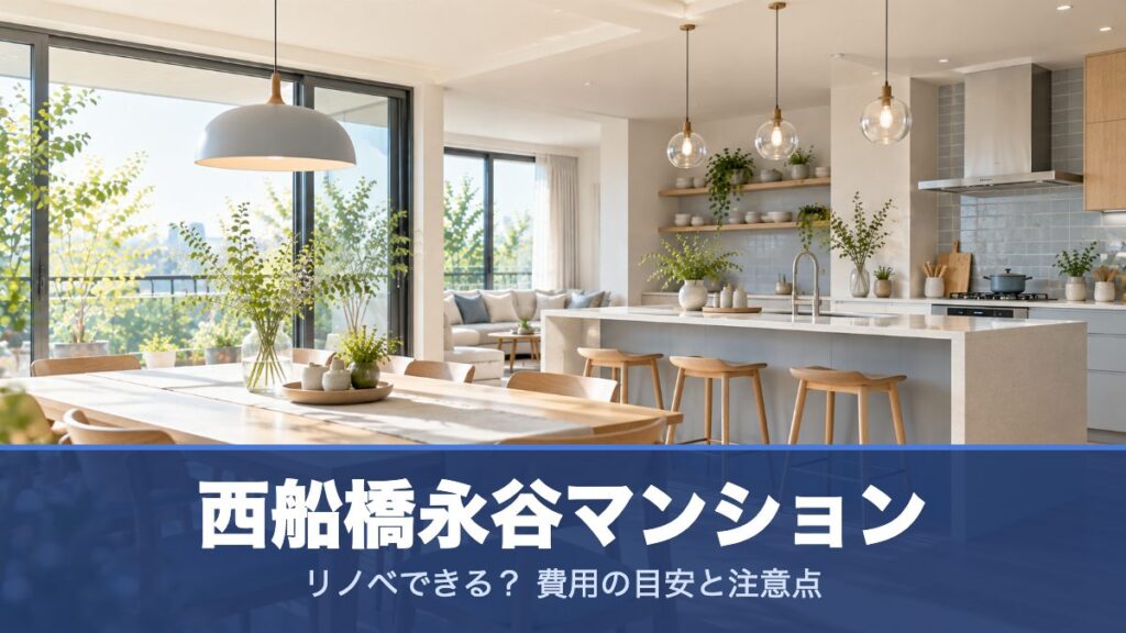 西船橋永谷マンションのリノベーションのイメージ画像