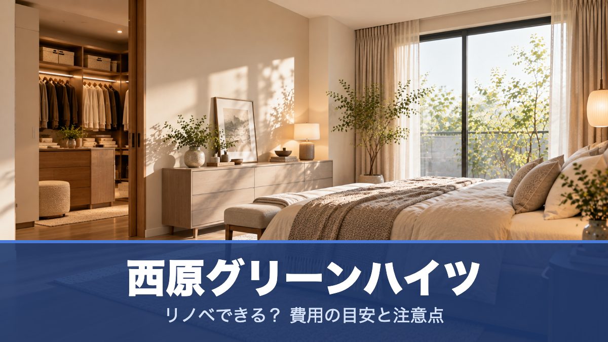 西原グリーンハイツのリノベーションのイメージ画像